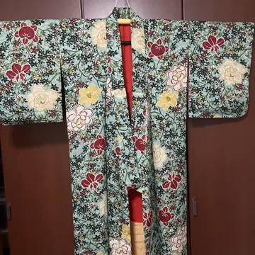 앤티크 기모노 이중 기모노