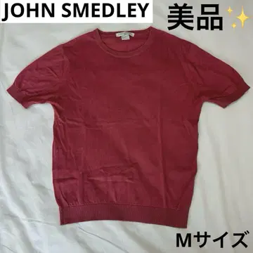 JOHN SMEDLEY 반팔 니트 상의
