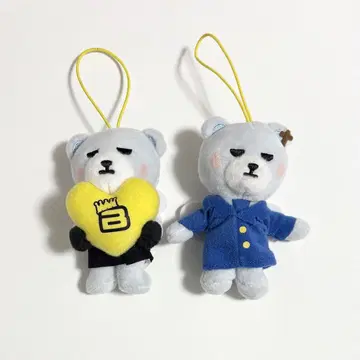 BIGBANG x KRUNK 마스코트 D-LITE 대성 컬러풀 하트