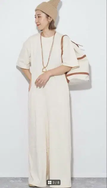 미사용 [Plage] nep cotton 올인원