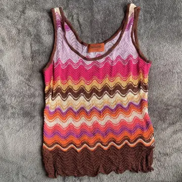 MISSONI 미쏘니 탱크탑 이탈리아제 온워드 카시야마