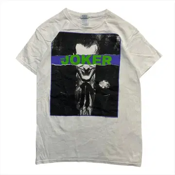 90년대-00년대 배트맨 JOKER 조커 티셔츠 구제 의류 남성용 S