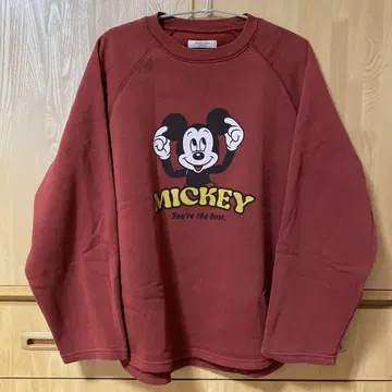 FREAK'S STORE 별주/Mickey/워시 가공 래글런 맨투맨