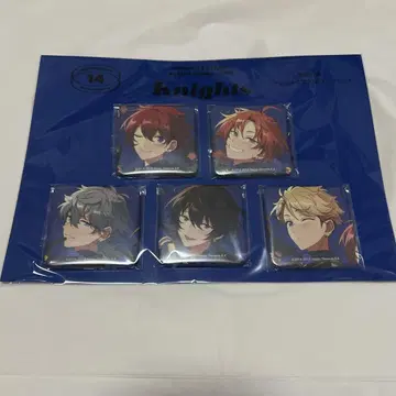 Knights 스퀘어 캔뱃지 5개 세트 TRIP 유상 특전