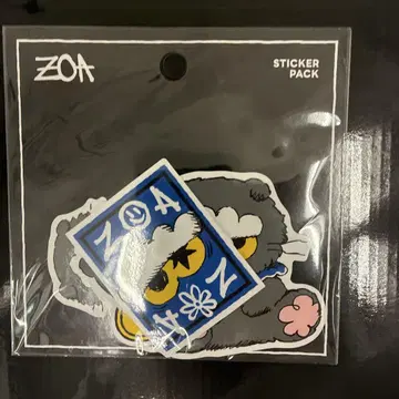 ZO&FRIENDS 팝업 ZOA 스티커 g-dragon