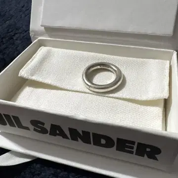 JIL SANDER 실버 925 반지 S