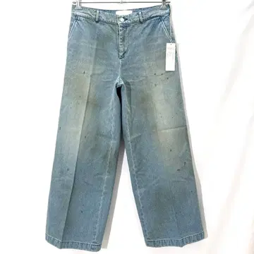 46 NEONSIGN Drill Wide Denim Pants v1.6