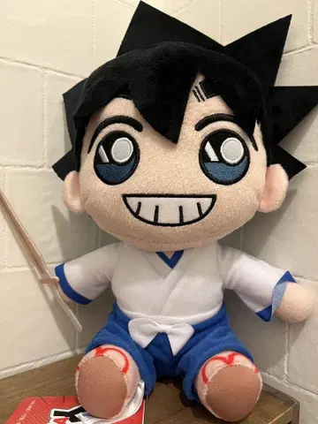 진 사무라이전 YAIBA M 봉제인형 강철검 1