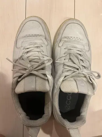 ecco 화이트 스니커즈