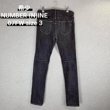 레어 넘버 나인 초기 미야시타 본인기 데님 팬츠
