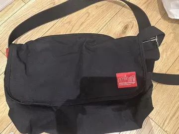 블랙 캔버스 메신저 백