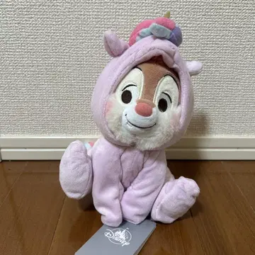 Disney 칩과 데일 유니콘 코스튬 봉제 인형