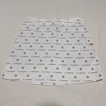St Andrews 화이트 스커트