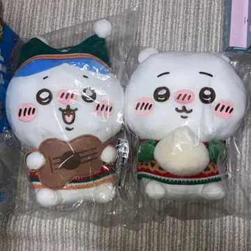 애니마이 복권 치이카와 A상 B상 치이카와 하치와레 봉제 인형 세트