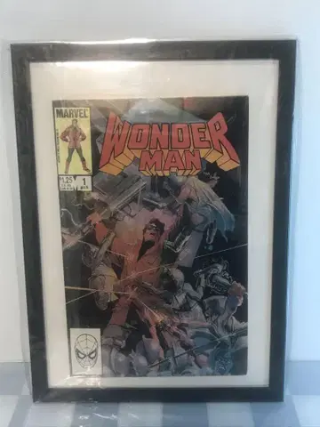 WONDER MAN #1 프레임 포함