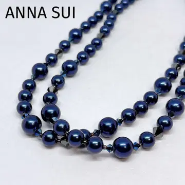 ANNA SUI 안나수이 펄 롱 2연 목걸이