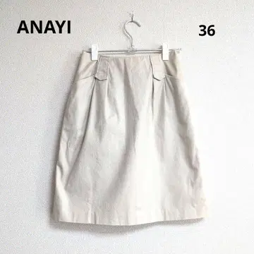 0158 ANAYI 아나이 미디 스커트 36