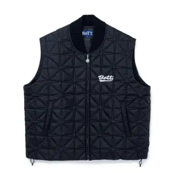BoTT Quilted Sparkle Vest Black XL