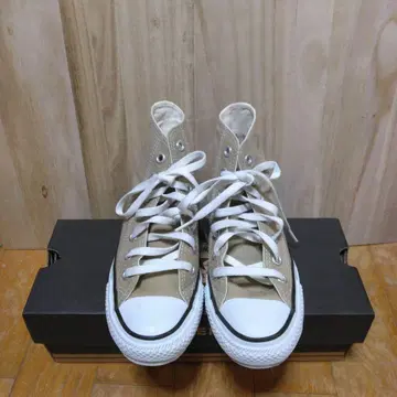 Converse All Star 베이지 하이컷 스니커즈 / 새상품급