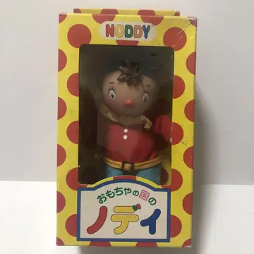 장난감 나라의 노디 NODDY 소프트 비닐 마스코트 1992년 큐브