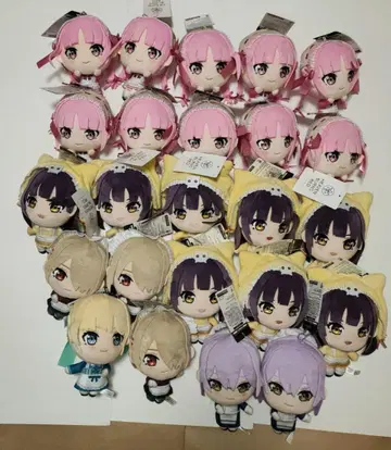 헤븐 번즈 레드 마스코트 봉제 인형 24점 GiGO