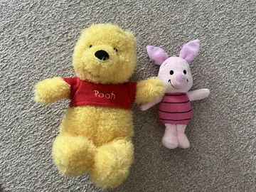 곰돌이 푸와 피글렛 봉제 인형 세트