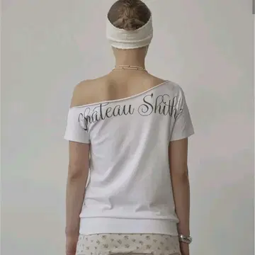 SCULPTOR Chateau Shithole Tie Tee ホワイト Chateau Shithole Tie Tee White – Sculptor