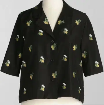 UNITED ARROWS LOEF 레몬 자카드 셔츠