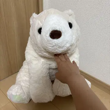 화이트 곰 봉제 인형