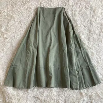 [ MADISON BLUE ] 롱 플레어 스커트