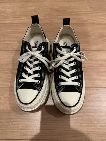 CONVERSE ALL STAR 통굽 스니커즈 블랙/화이트