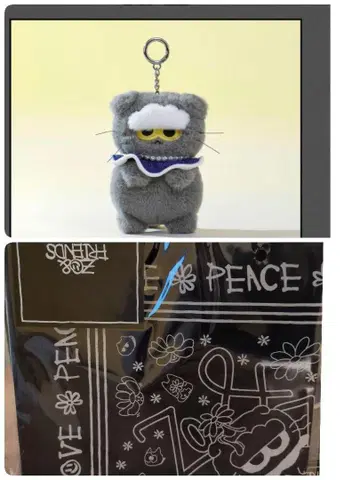 ZO&FRIENDS 키링 스카프 PLUSH KEYRING