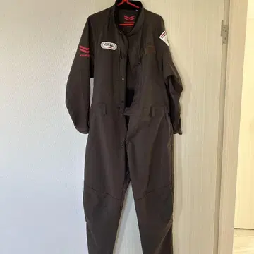 YANMAR 브라운 오버롤 작업복 점프수트 새상품