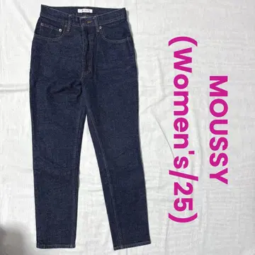 [MOUSSY] 여성용 스키니 스트레이트 데님 (25)