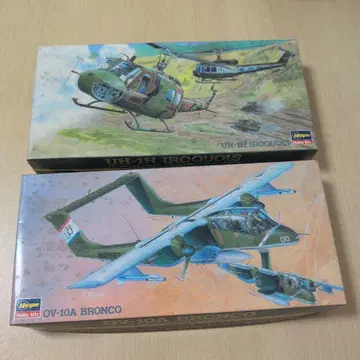HASEGAWA UH-1H 이로코이 OV-10A 브론코 2점