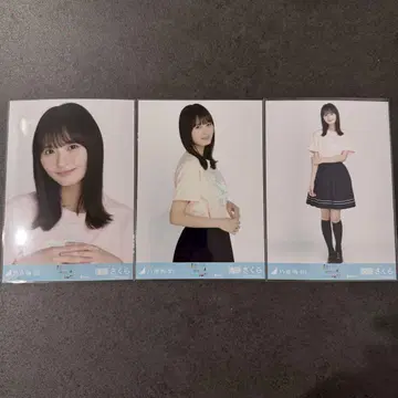 노기자카46 브로마이드 카가와 투어T 엔도 사쿠라 컴프