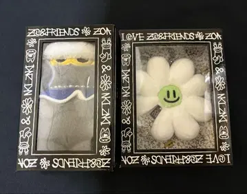 ZO&FRIENDS ZOA A&NE 봉제 인형 키링 2점 팝업