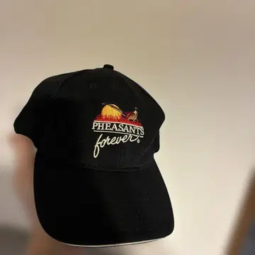PHEASANTS forever 블랙 야구 모자