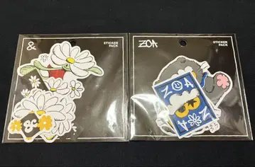 ZO&FRIENDS 스티커 2종 팝업 굿즈 G-DRAGON