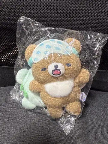 리락쿠마 당신과 함께 졸고 있는 리락쿠마 차이로이코구마 봉제 인형