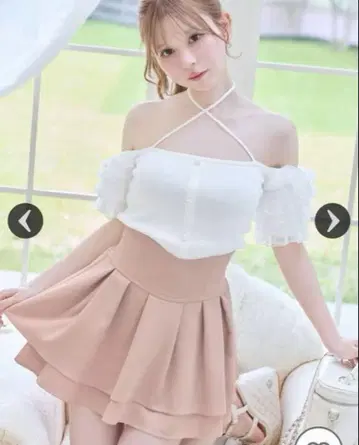 미셸 마카롱 전당 입성!! 슬림 레그 스커트 (이너 팬츠 포함)