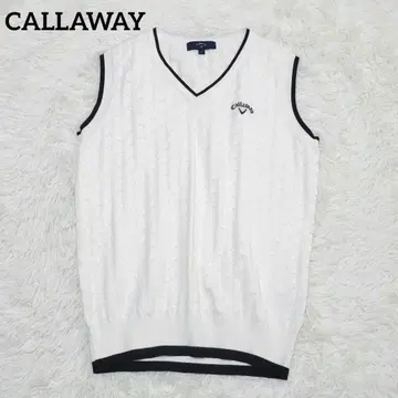 [새상품급] CALLAWAY 캘러웨이 V넥 니트 베스트 골프