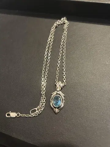 엠즈컬렉션 블루 토파즈 목걸이