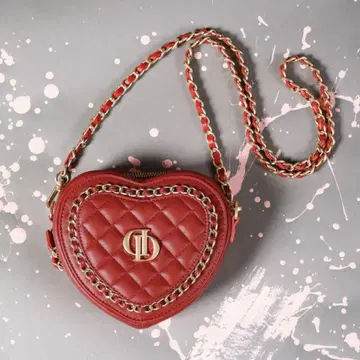 Darich 하트 모티브 미니 백 RED