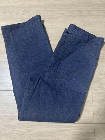 80s us navy 베이커 데님 팬츠 vintage 빈티지