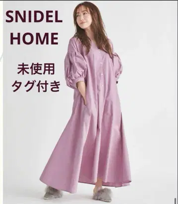 미사용 택 포함 SNIDEL HOME 스나이델 홈 원피스 칸자키 메구미