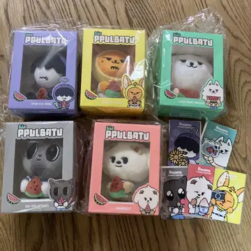 PPULBATU 뿔바투 봉제 인형 키링 5종