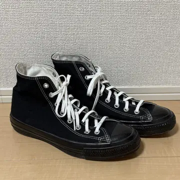 CONVERSE 블랙 스니커즈 US8