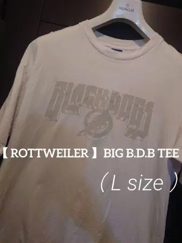 [ ROTTWEILER ] BIG B.D.B TEE ( L size )