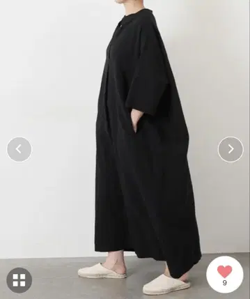 JOURNAL STANDARD LUXE 스키퍼 원피스 블랙